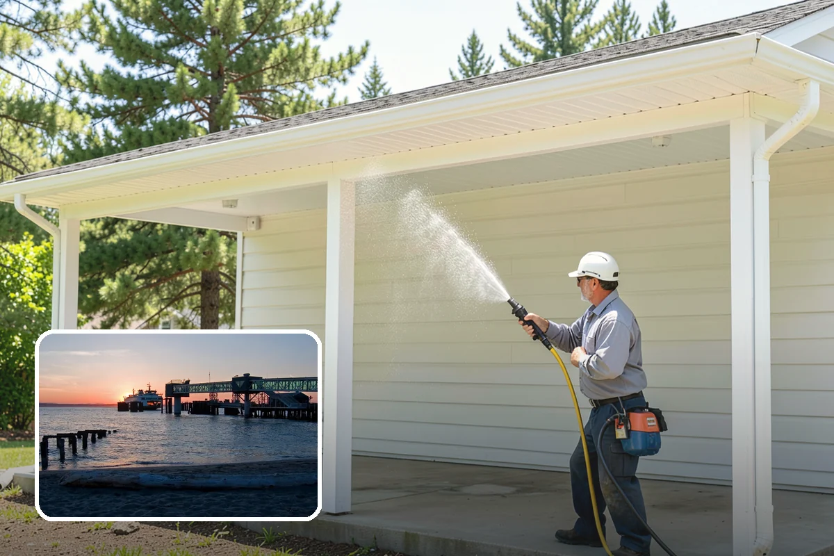 Basement Floor Cleaning in Edmonds, Snohomish County, WA - Attacks the mildew and musty smell driven by below-grade damp