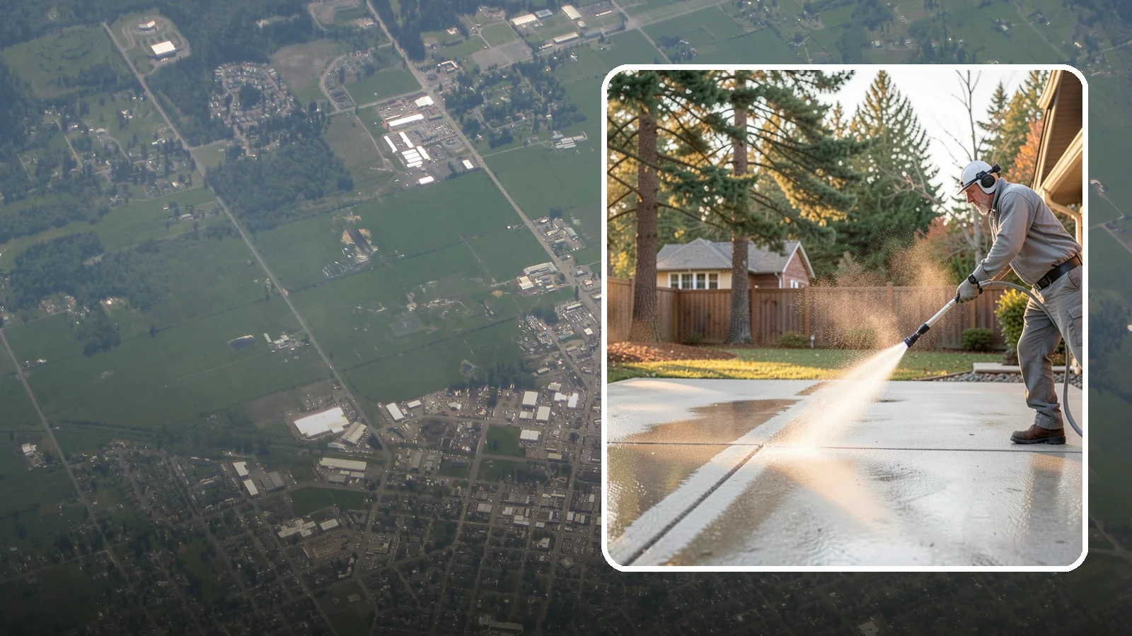 Basement Floor Cleaning in Enumclaw, King County, WA - Clean and deodorize damp basement concrete to control the musty buildup common in Washington's wet climate.