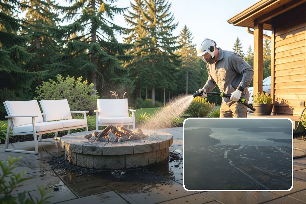 Basement Floor Cleaning in Fife, Pierce County, WA - Attacks the mildew and musty smell driven by below-grade damp
