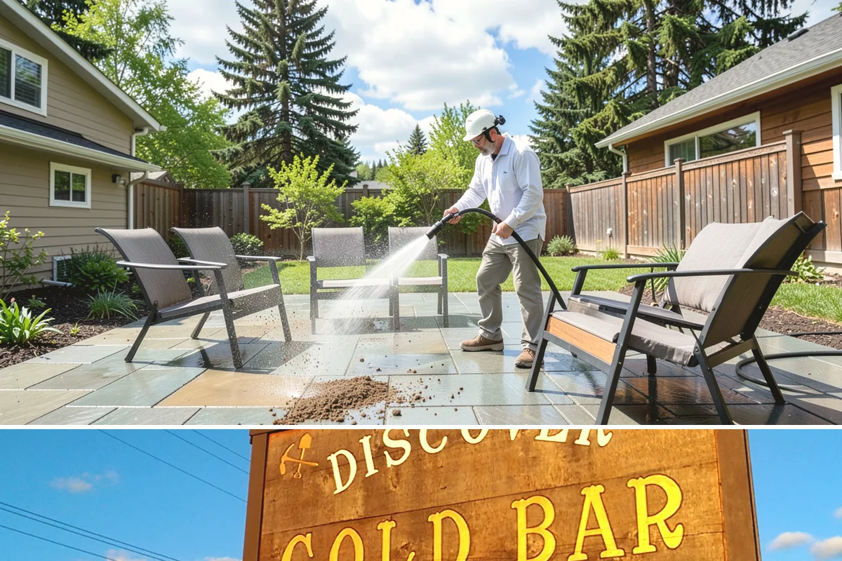 Basement Floor Cleaning in Gold Bar, Snohomish County, WA - Cleaning during the drier summer months lets the space ventilate and dry faster, which is important for below-grade concrete...
