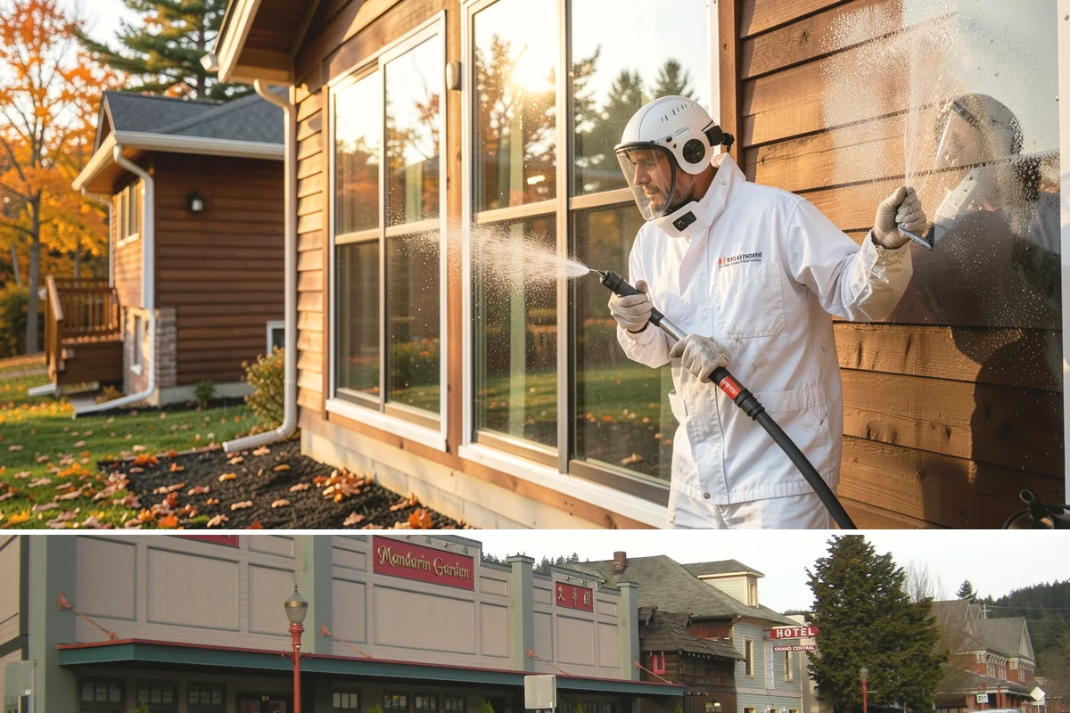 Basement Floor Cleaning in Issaquah, King County, WA - Cleaning during the drier summer months lets the space ventilate and dry faster, which is important for below-grade concrete...