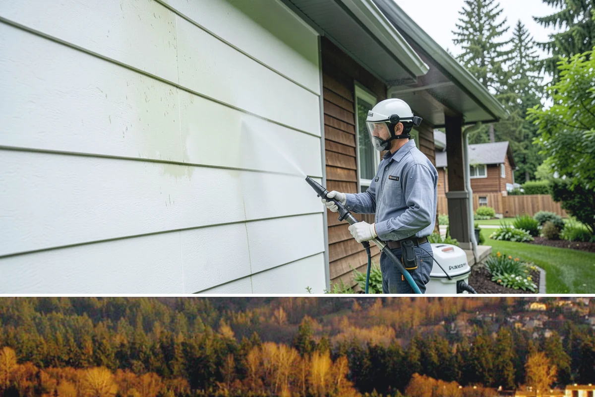 Basement Floor Cleaning in Kenmore, King County, WA - Cleaning during the drier summer months lets the space ventilate and dry faster, which is important for below-grade concrete...