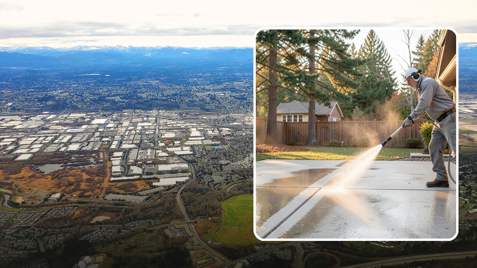 Basement Floor Cleaning in Kent, King County, WA - Clean and deodorize damp basement concrete to control the musty buildup common in Washington's wet climate.
