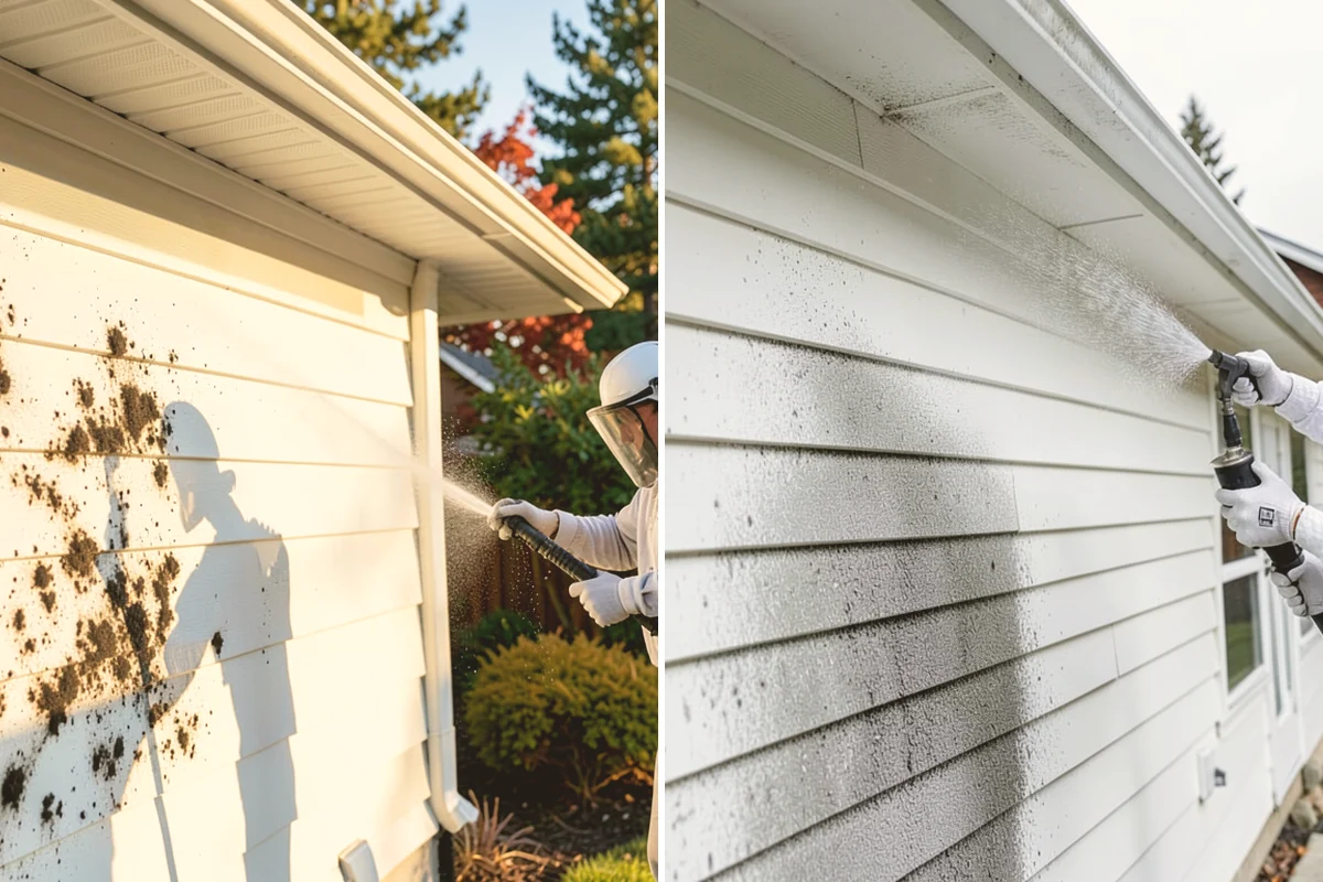 Basement Floor Cleaning in Kent, King County, WA - Assess drainage and remove stored items from the work zone