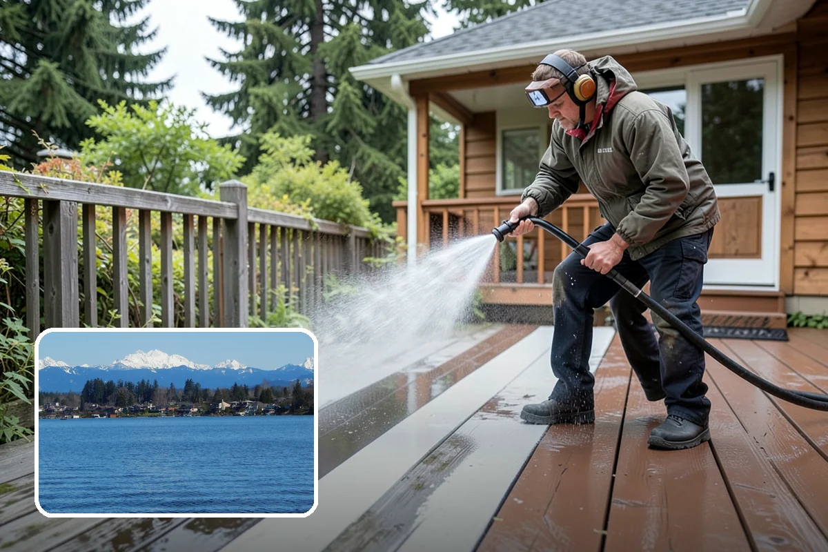 Basement Floor Cleaning in Lake Stevens, Snohomish County, WA - Attacks the mildew and musty smell driven by below-grade damp