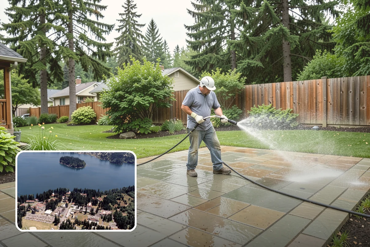 Basement Floor Cleaning in Lakewood, Pierce County, WA - Attacks the mildew and musty smell driven by below-grade damp