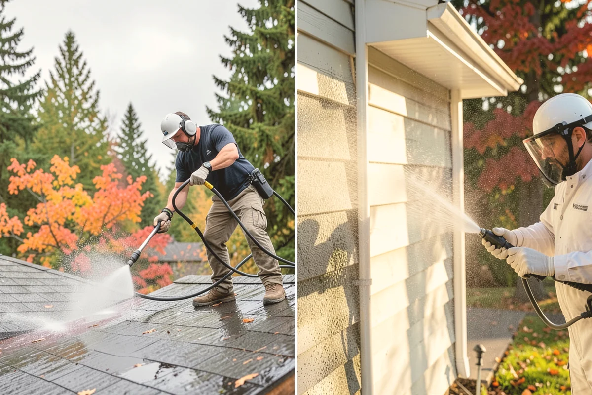 Basement Floor Cleaning in Langley, Island County, WA - Assess drainage and remove stored items from the work zone