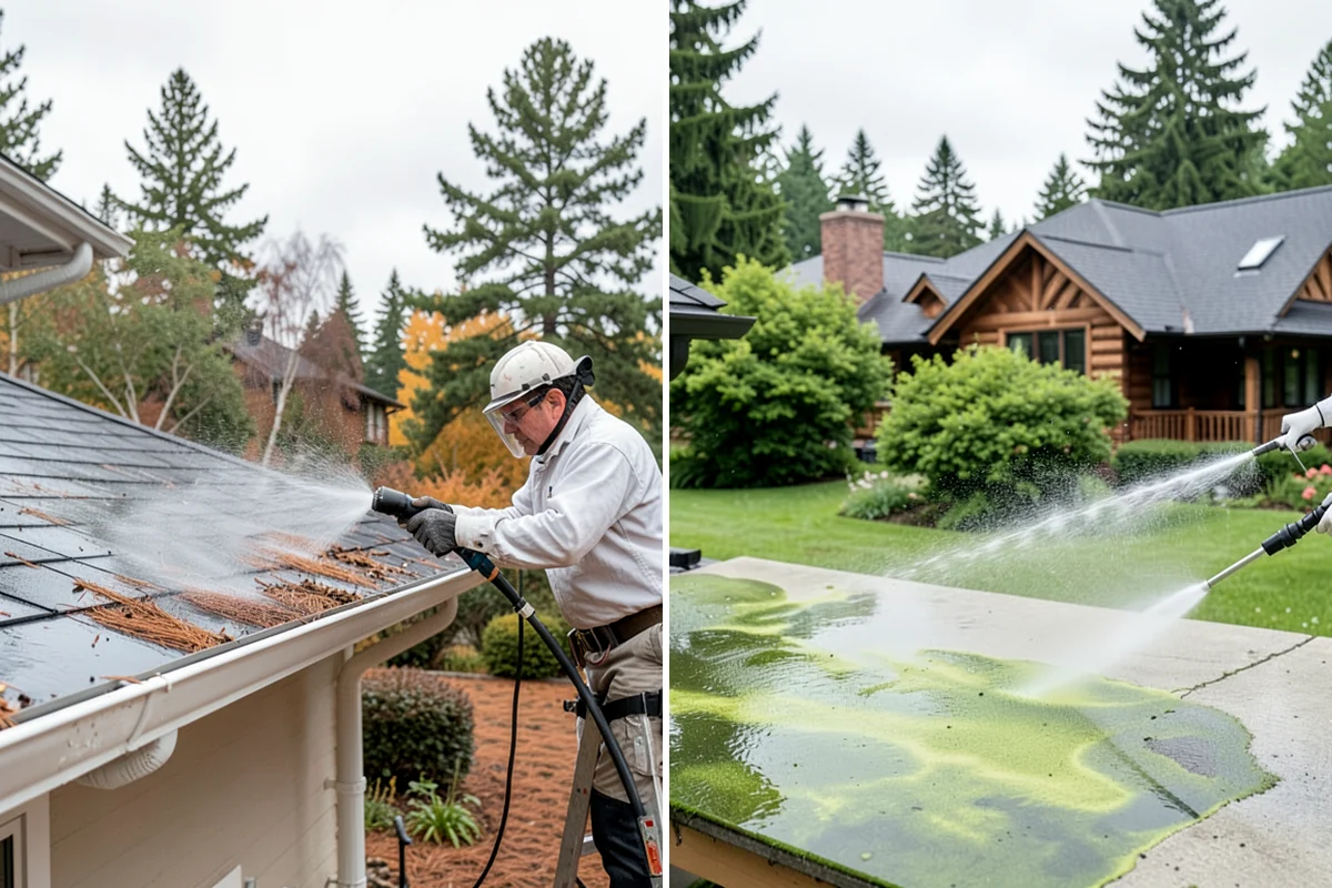 Basement Floor Cleaning in Lyman, Skagit County, WA - Assess drainage and remove stored items from the work zone
