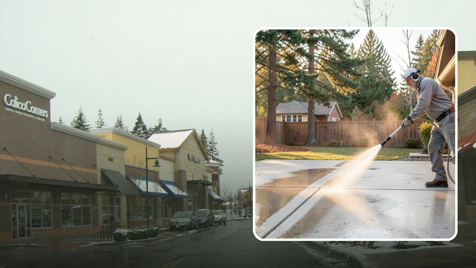 Basement Floor Cleaning in Mill Creek, Snohomish County, WA - Clean and deodorize damp basement concrete to control the musty buildup common in Washington's wet climate.