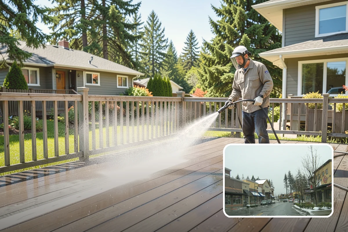 Basement Floor Cleaning in Mill Creek, Snohomish County, WA - Attacks the mildew and musty smell driven by below-grade damp