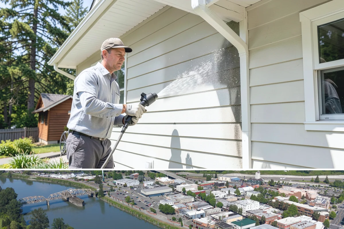 Basement Floor Cleaning in Mount Vernon, Skagit County, WA - Cleaning during the drier summer months lets the space ventilate and dry faster, which is important for below-grade concrete...