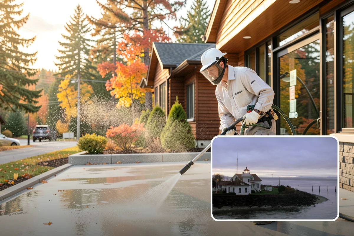 Basement Floor Cleaning in Mukilteo, Snohomish County, WA - Attacks the mildew and musty smell driven by below-grade damp