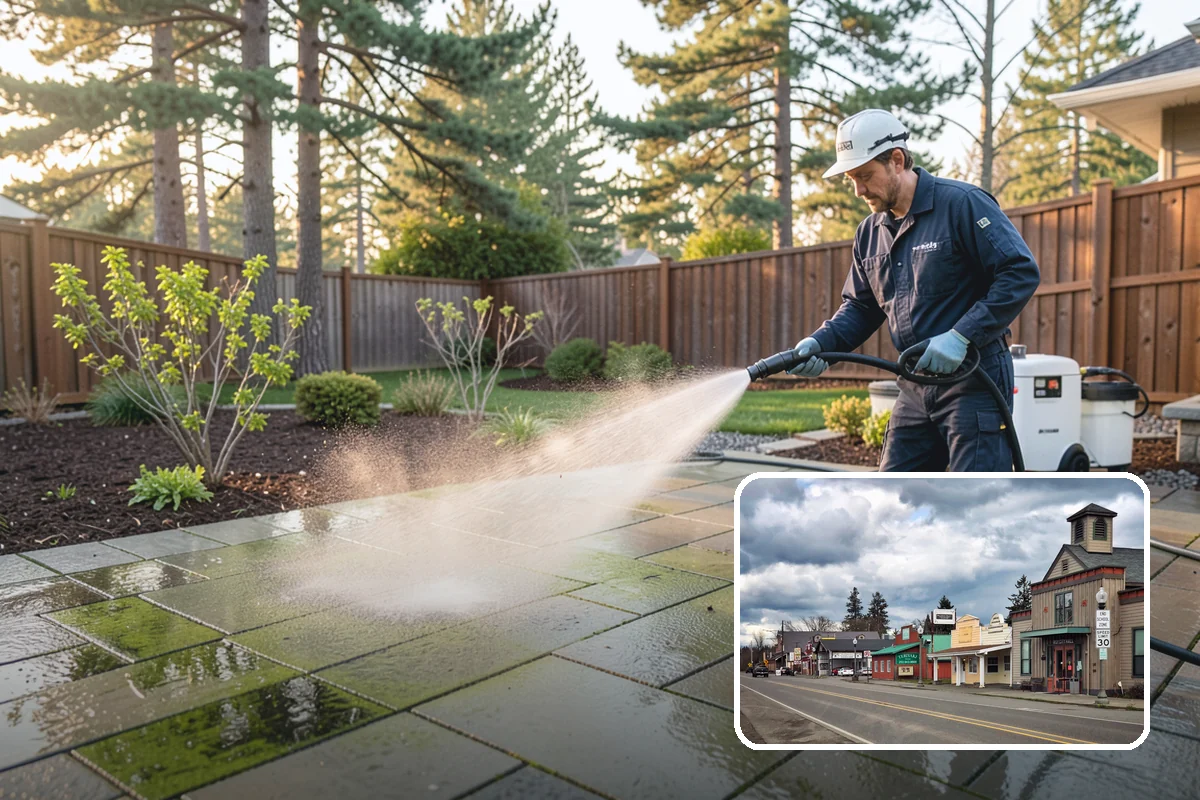 Basement Floor Cleaning in Roy, Pierce County, WA - Attacks the mildew and musty smell driven by below-grade damp