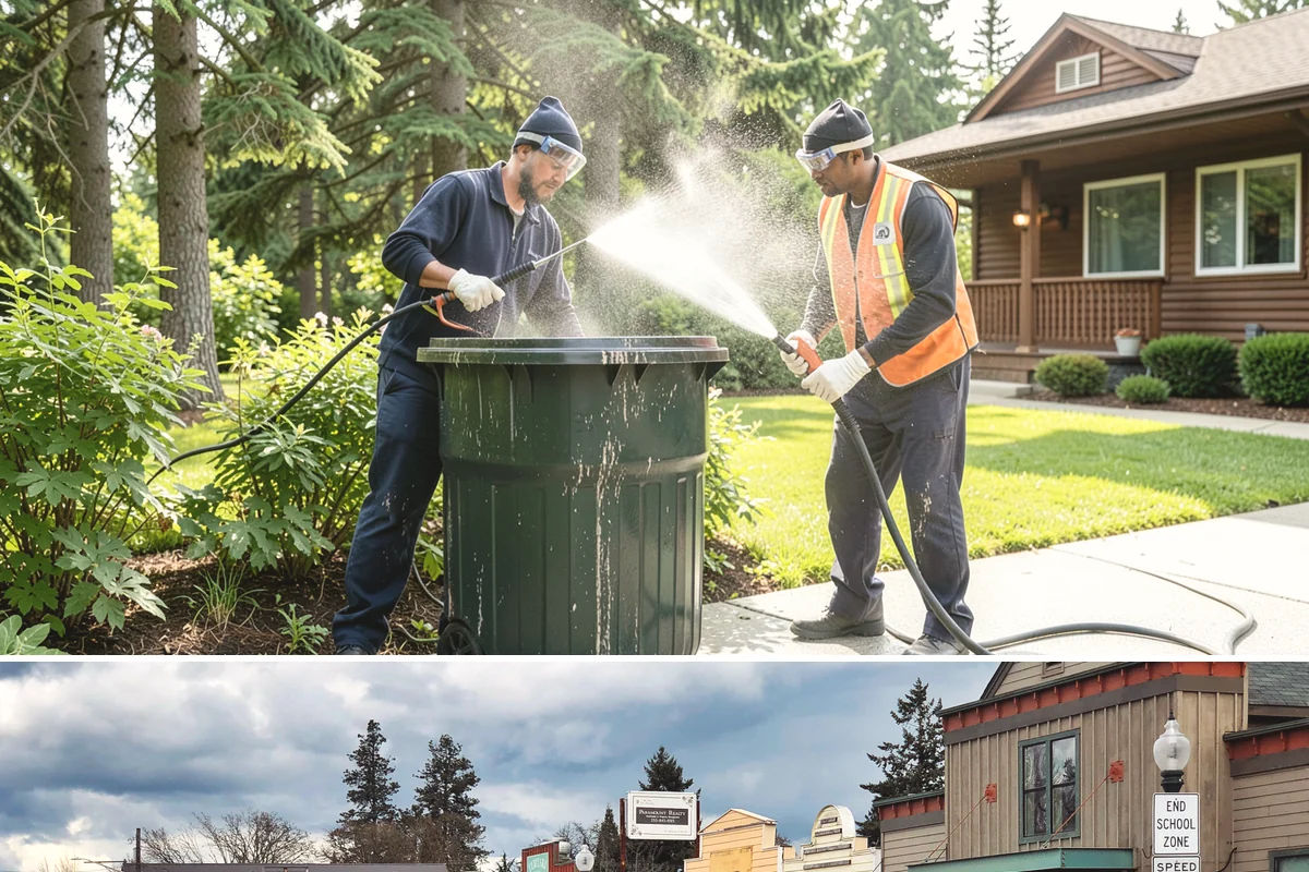 Basement Floor Cleaning in Roy, Pierce County, WA - Cleaning during the drier summer months lets the space ventilate and dry faster, which is important for below-grade concrete...