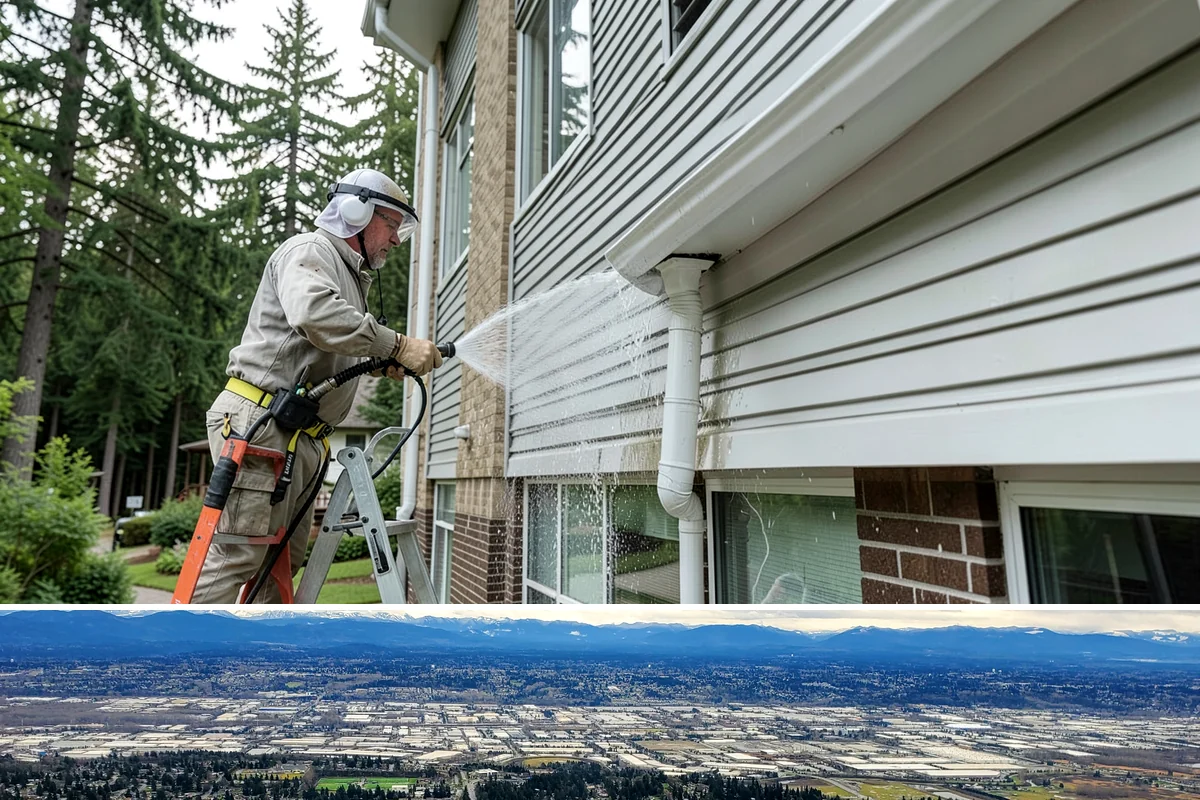 Basement Floor Cleaning in SeaTac, King County, WA - Cleaning during the drier summer months lets the space ventilate and dry faster, which is important for below-grade concrete...