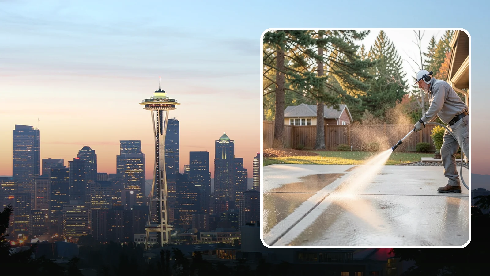 Basement Floor Cleaning in Seattle, King County, WA - Clean and deodorize damp basement concrete to control the musty buildup common in Washington's wet climate.