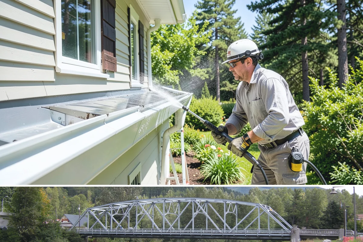 Basement Floor Cleaning in Skykomish, King County, WA - Cleaning during the drier summer months lets the space ventilate and dry faster, which is important for below-grade concrete...