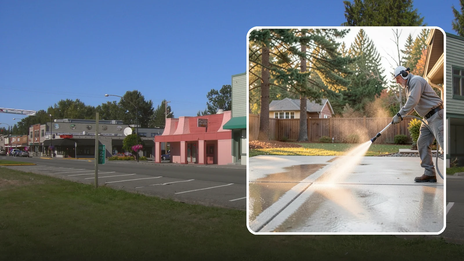 Basement Floor Cleaning in Snoqualmie, King County, WA - Clean and deodorize damp basement concrete to control the musty buildup common in Washington's wet climate.
