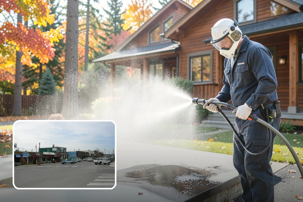 Basement Floor Cleaning in Stanwood, Snohomish County, WA - Attacks the mildew and musty smell driven by below-grade damp
