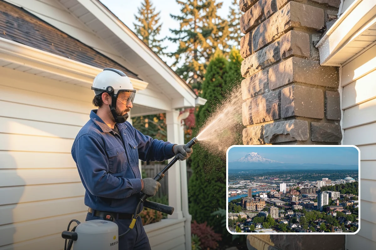 Basement Floor Cleaning in Tacoma, Pierce County, WA - Attacks the mildew and musty smell driven by below-grade damp