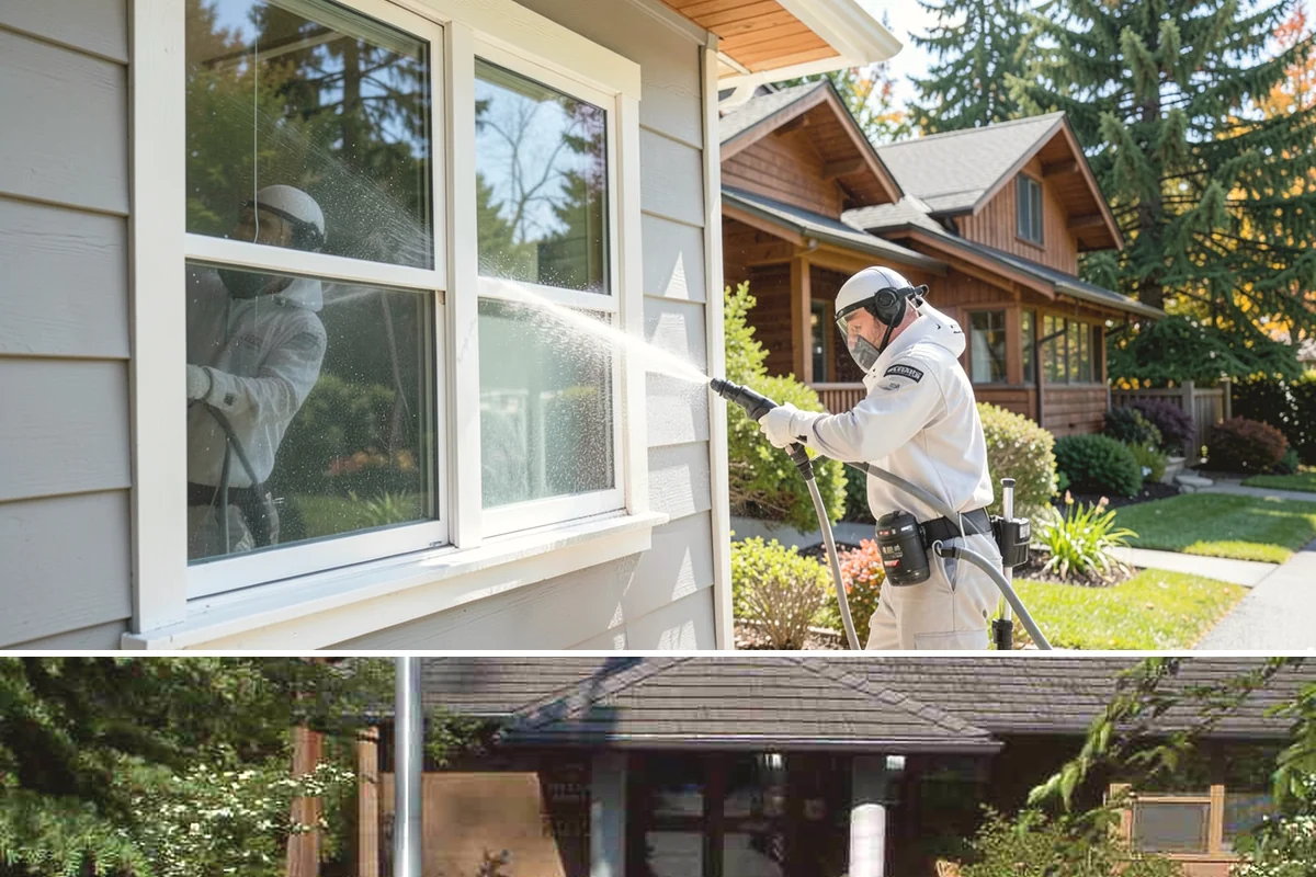 Basement Floor Cleaning in Yarrow Point, King County, WA - Cleaning during the drier summer months lets the space ventilate and dry faster, which is important for below-grade concrete...