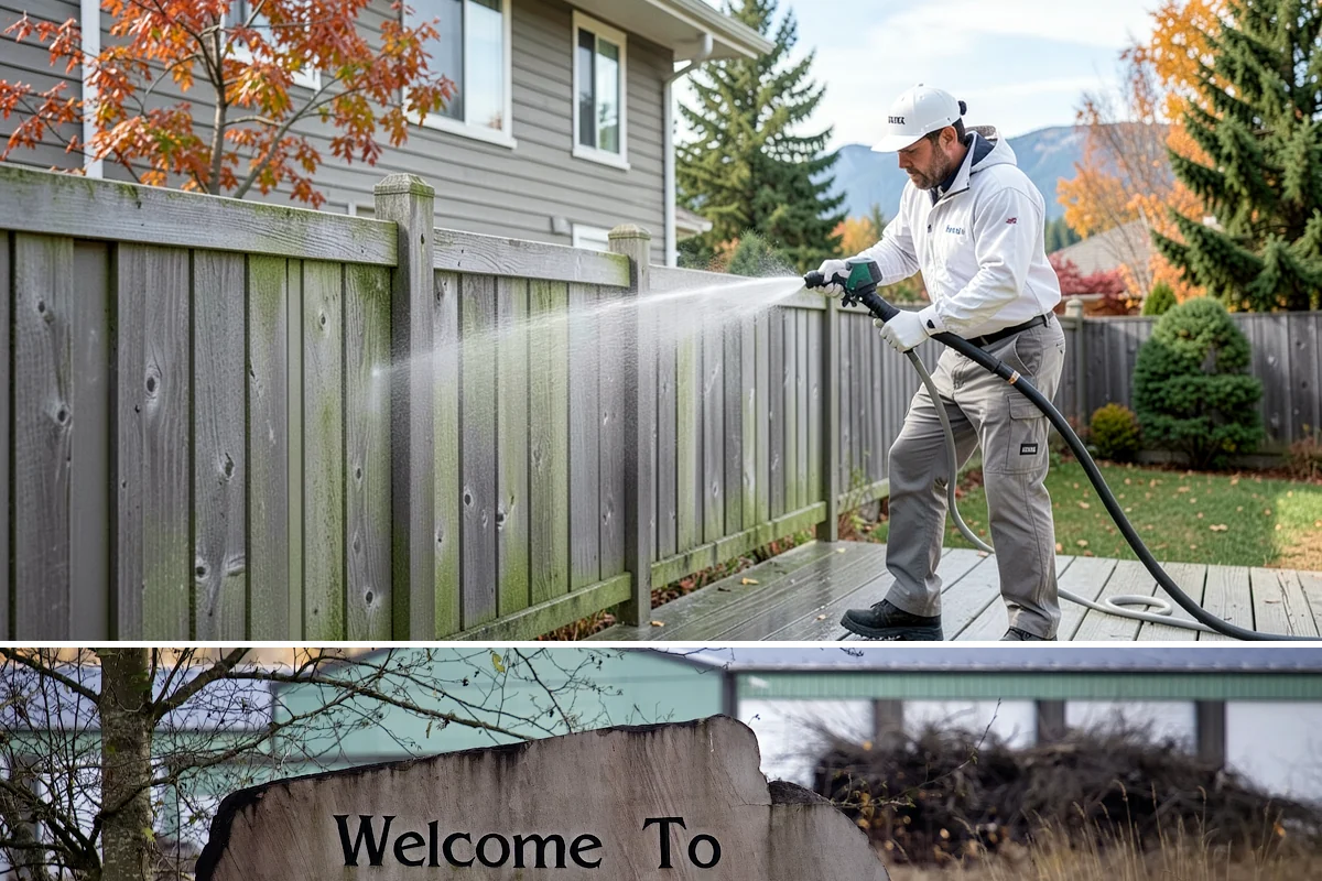 Basketball Court Cleaning in Buckley, Pierce County, WA - Clean the court in late spring to shed winter moss before the outdoor playing season heats up.