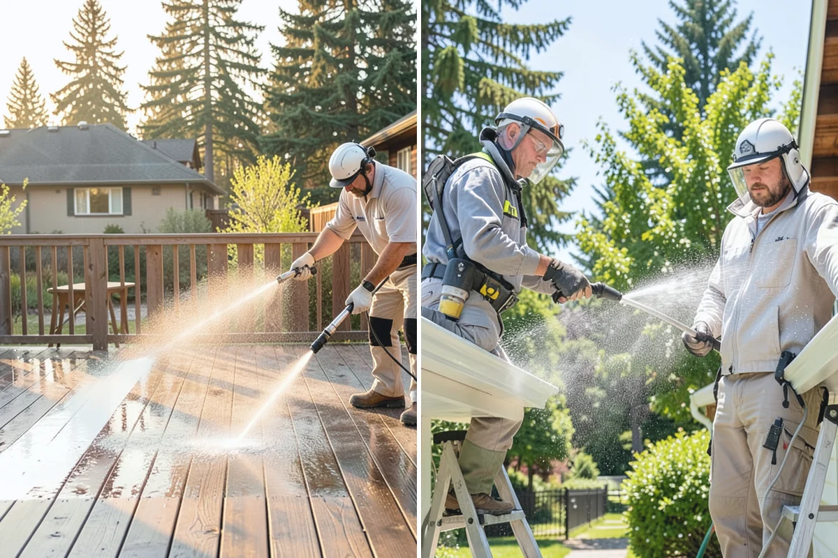 Basketball Court Cleaning in Coupeville, Island County, WA - Clear the court and sweep away loose debris