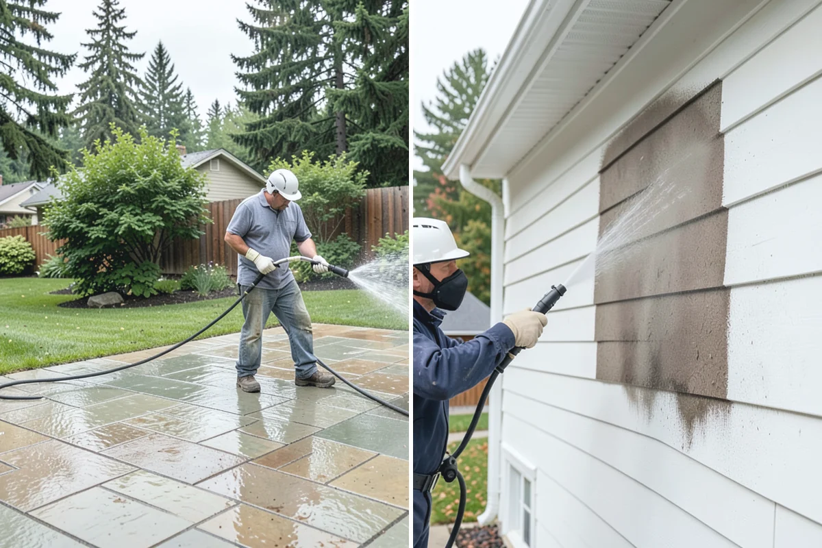Basketball Court Cleaning in Des Moines, King County, WA - Clear the court and sweep away loose debris