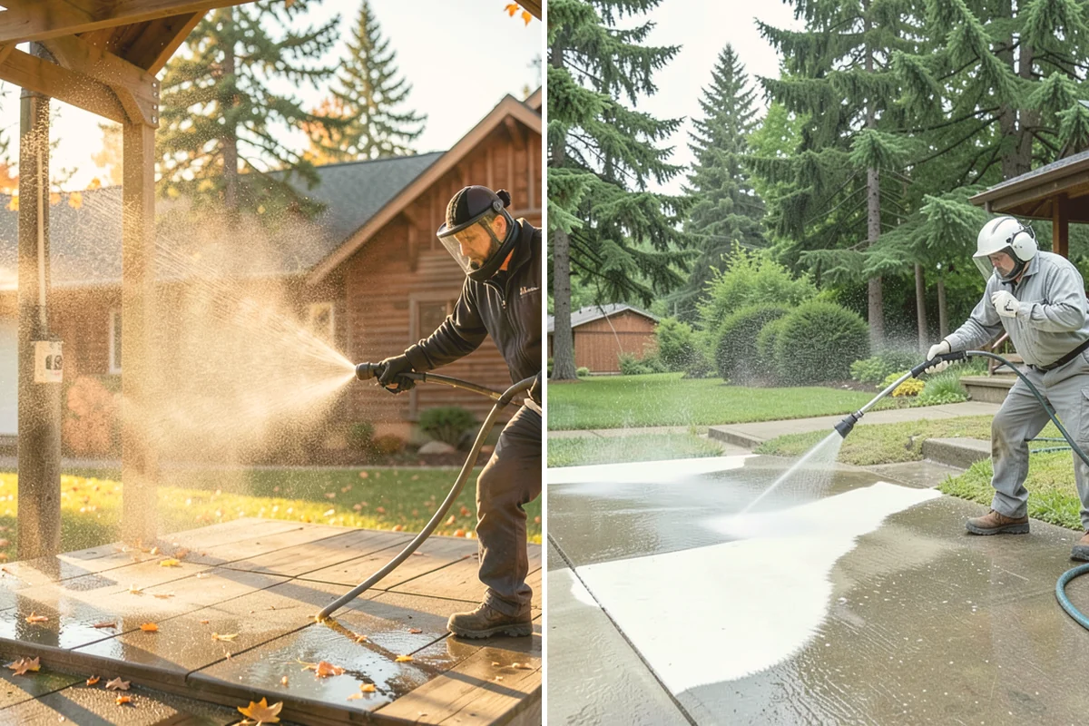 Basketball Court Cleaning in Eatonville, Pierce County, WA - Clear the court and sweep away loose debris