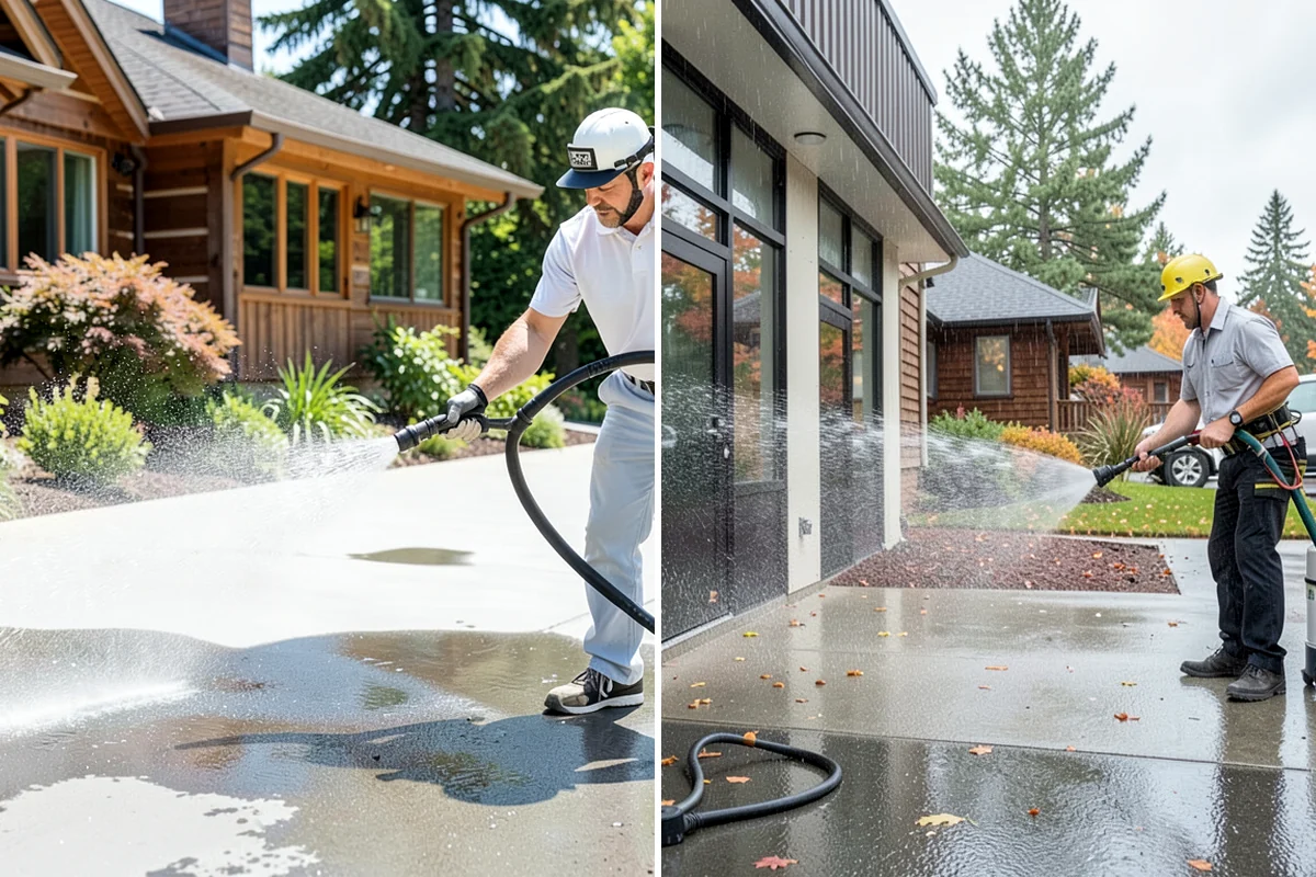 Basketball Court Cleaning in Enumclaw, King County, WA - Clear the court and sweep away loose debris