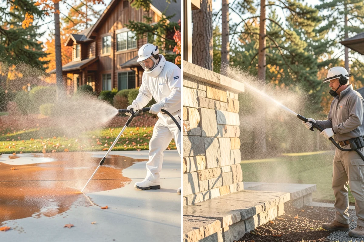 Basketball Court Cleaning in Issaquah, King County, WA - Clear the court and sweep away loose debris