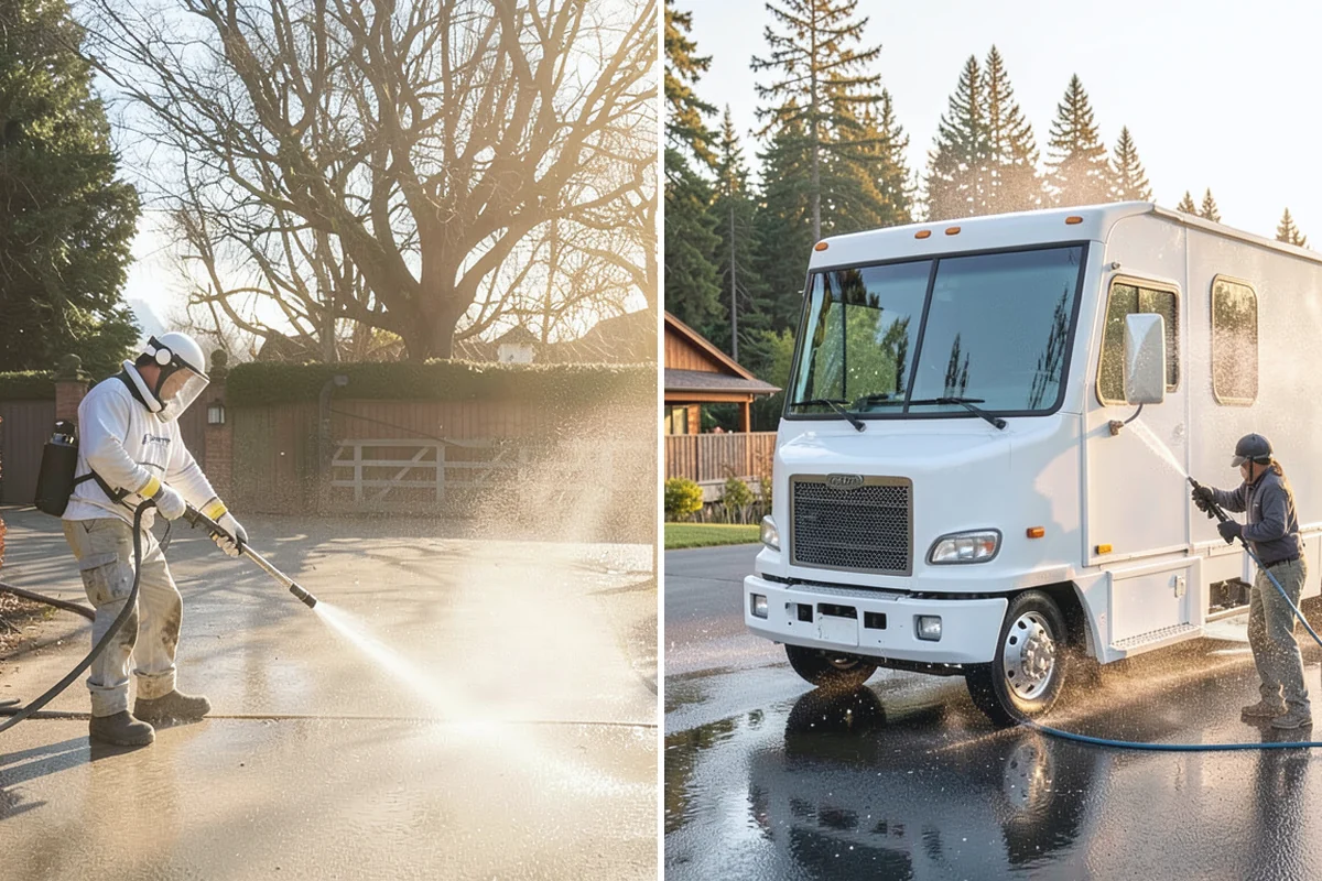 Basketball Court Cleaning in Medina, King County, WA - Clear the court and sweep away loose debris