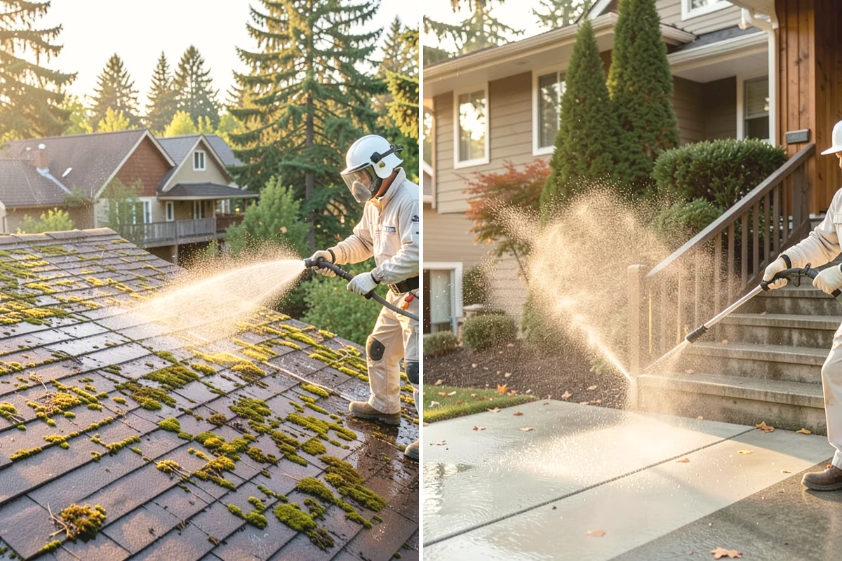 Basketball Court Cleaning in Mountlake Terrace, Snohomish County, WA - Clear the court and sweep away loose debris
