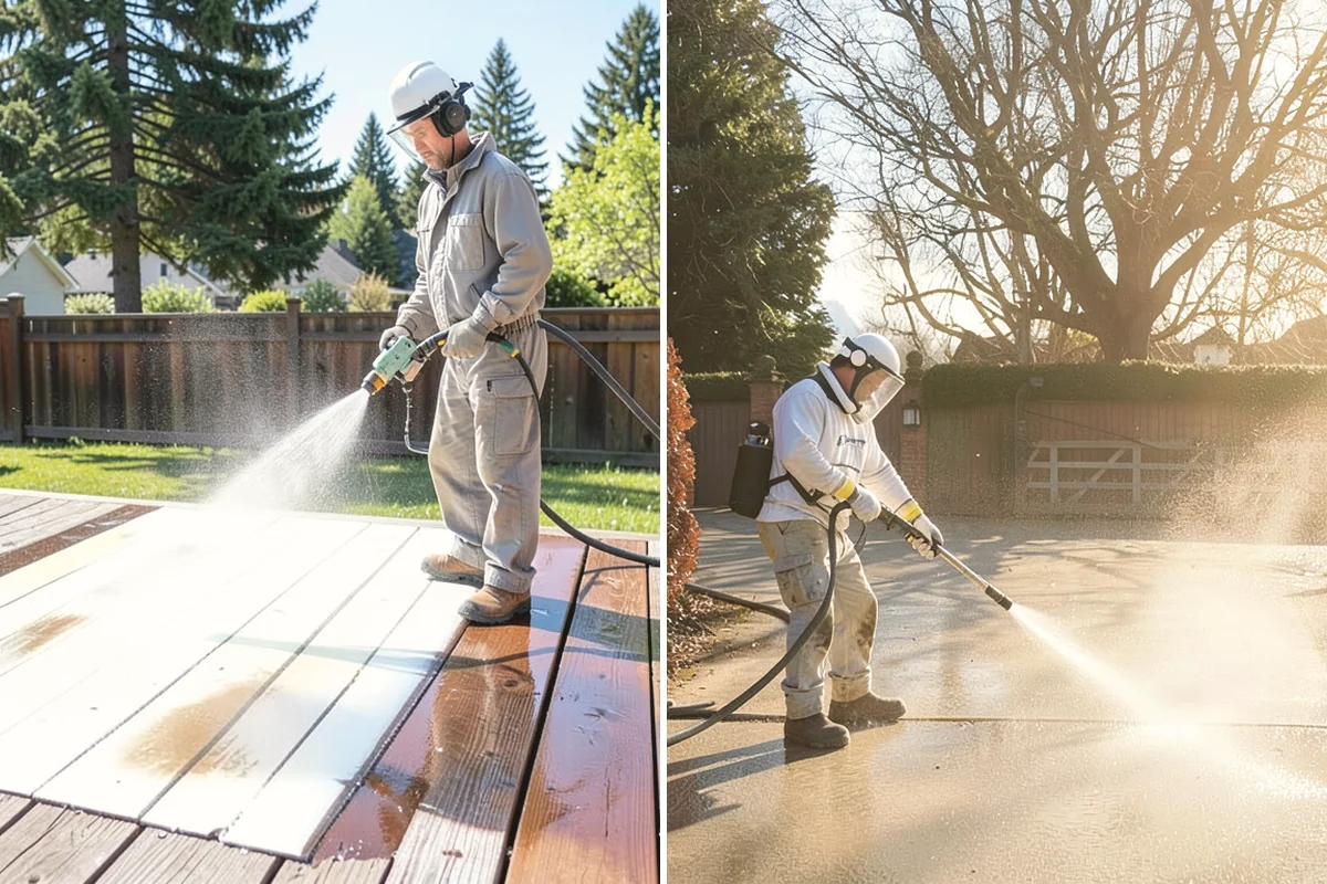 Basketball Court Cleaning in Mukilteo, Snohomish County, WA - Clear the court and sweep away loose debris