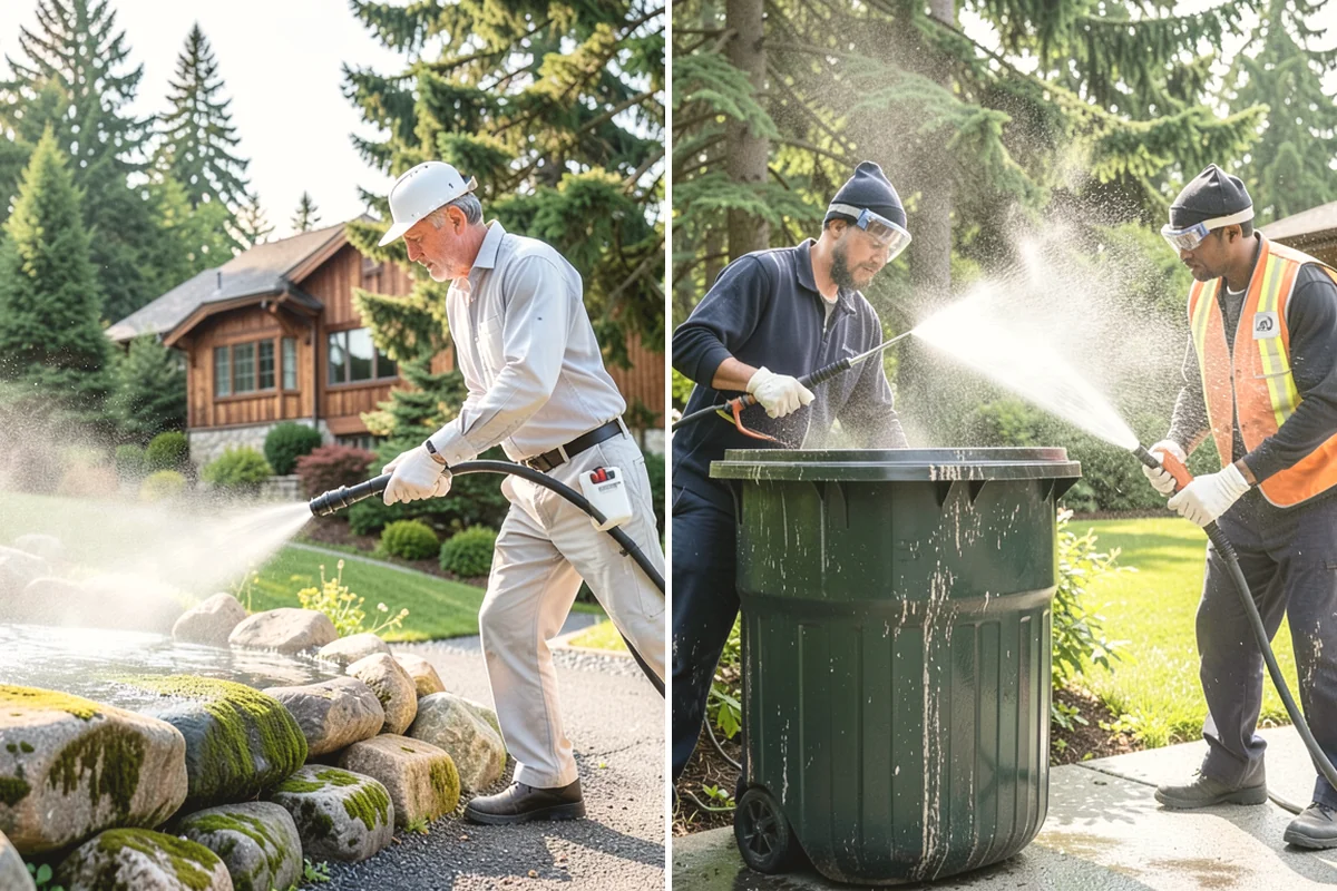 Basketball Court Cleaning in North Bend, King County, WA - Clear the court and sweep away loose debris