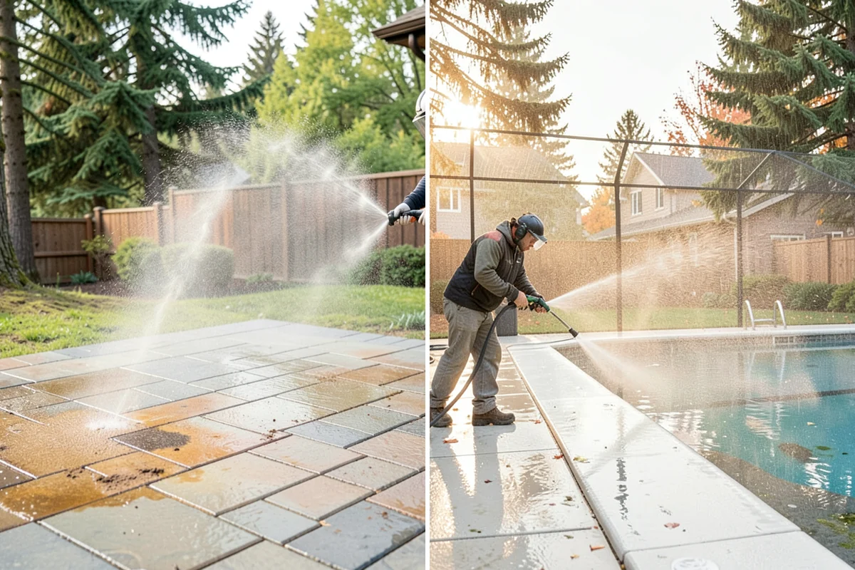 Basketball Court Cleaning in Puyallup, Pierce County, WA - Clear the court and sweep away loose debris