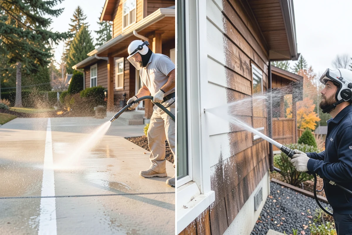 Basketball Court Cleaning in Roy, Pierce County, WA - Clear the court and sweep away loose debris