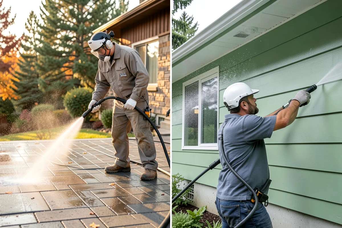 Basketball Court Cleaning in Shoreline, King County, WA - Clear the court and sweep away loose debris