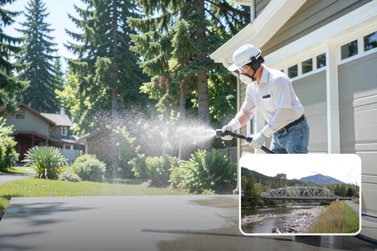 Basketball Court Cleaning in Skykomish, King County, WA - Restores reliable traction on a moss-slicked surface