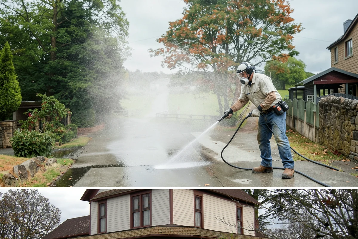 Basketball Court Cleaning in Sumner, Pierce County, WA - Clean the court in late spring to shed winter moss before the outdoor playing season heats up.