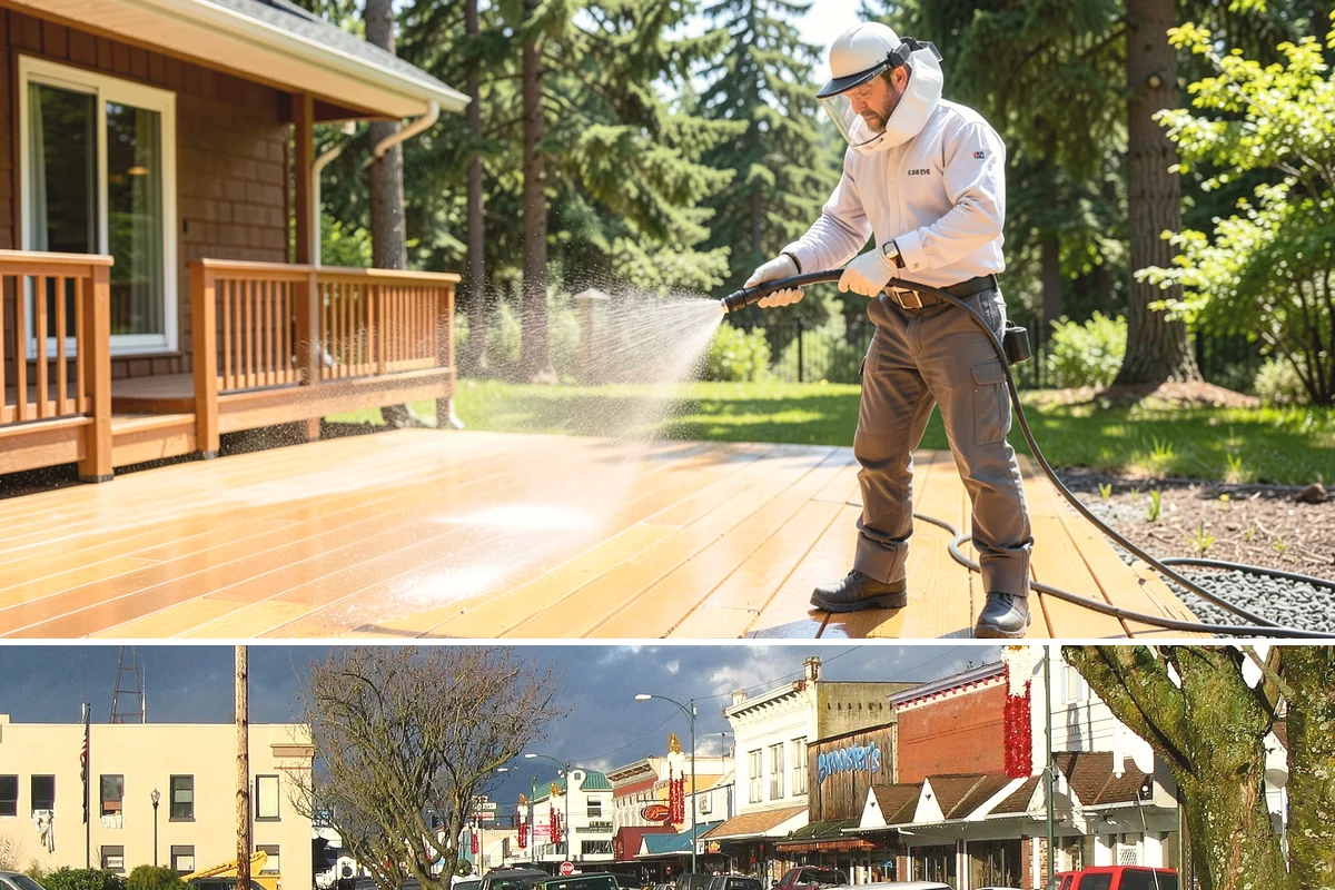 Battery Acid Stain Removal in Arlington, Snohomish County, WA - Battery acid stains are best treated promptly year-round, with dry indoor garage conditions making cleanup and any sealing easier.