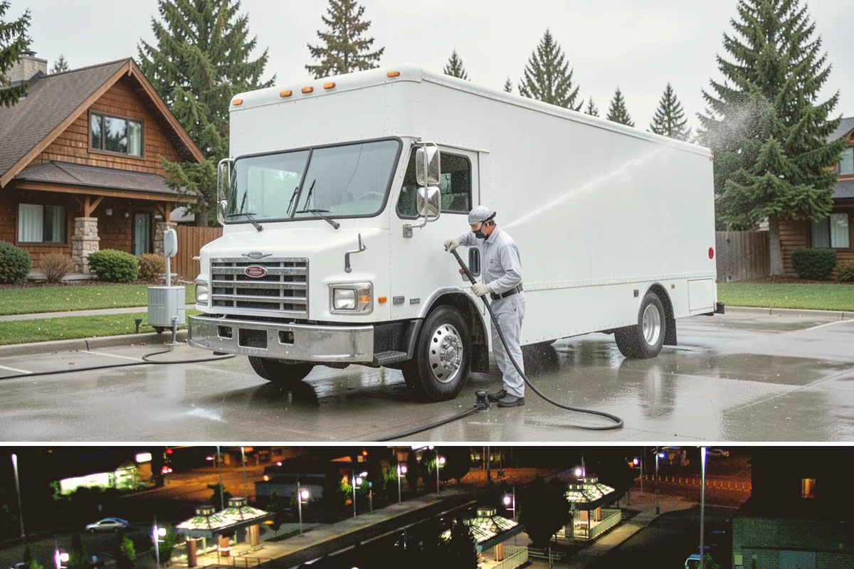 Battery Acid Stain Removal in Auburn, King County, WA - Battery acid stains are best treated promptly year-round, with dry indoor garage conditions making cleanup and any sealing easier.