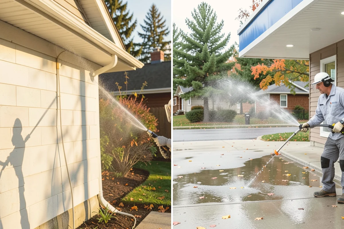 Battery Acid Stain Removal in Bellevue, King County, WA - Contain the area and neutralize the acid residue