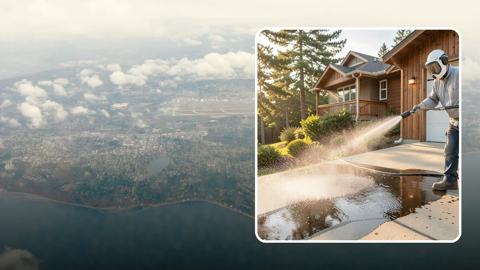 Battery Acid Stain Removal in Burien, King County, WA - Specialized neutralization and removal of battery acid stains and etching from concrete and garage floors.