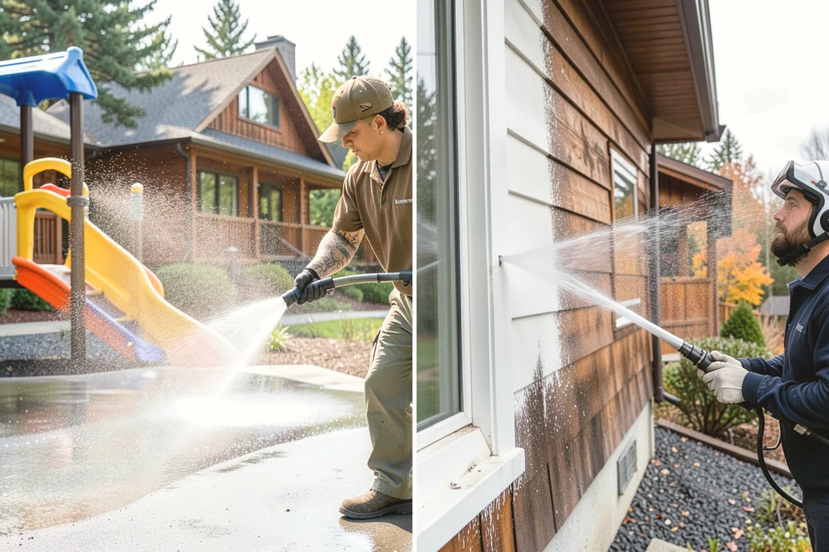 Battery Acid Stain Removal in Burien, King County, WA - Contain the area and neutralize the acid residue