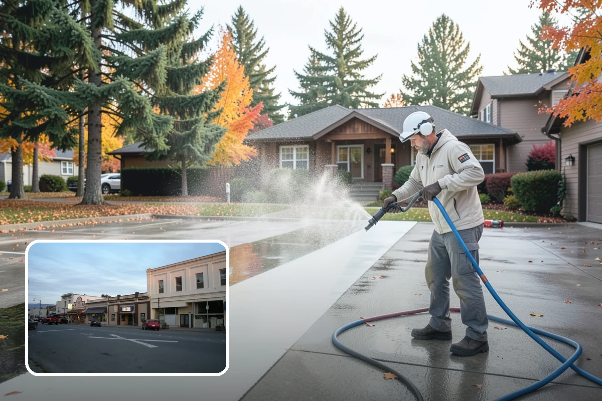 Battery Acid Stain Removal in Burlington, Skagit County, WA - Neutralizes acid to halt ongoing concrete damage