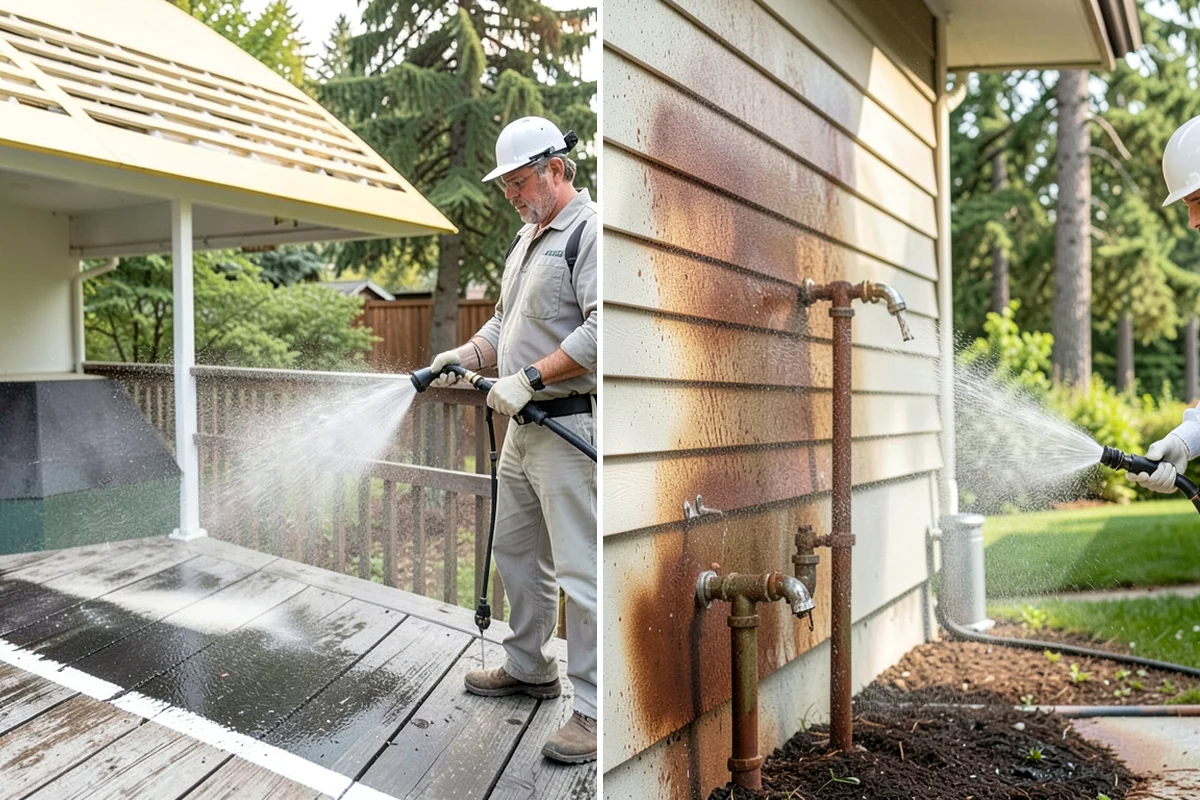 Battery Acid Stain Removal in Clyde Hill, King County, WA - Contain the area and neutralize the acid residue