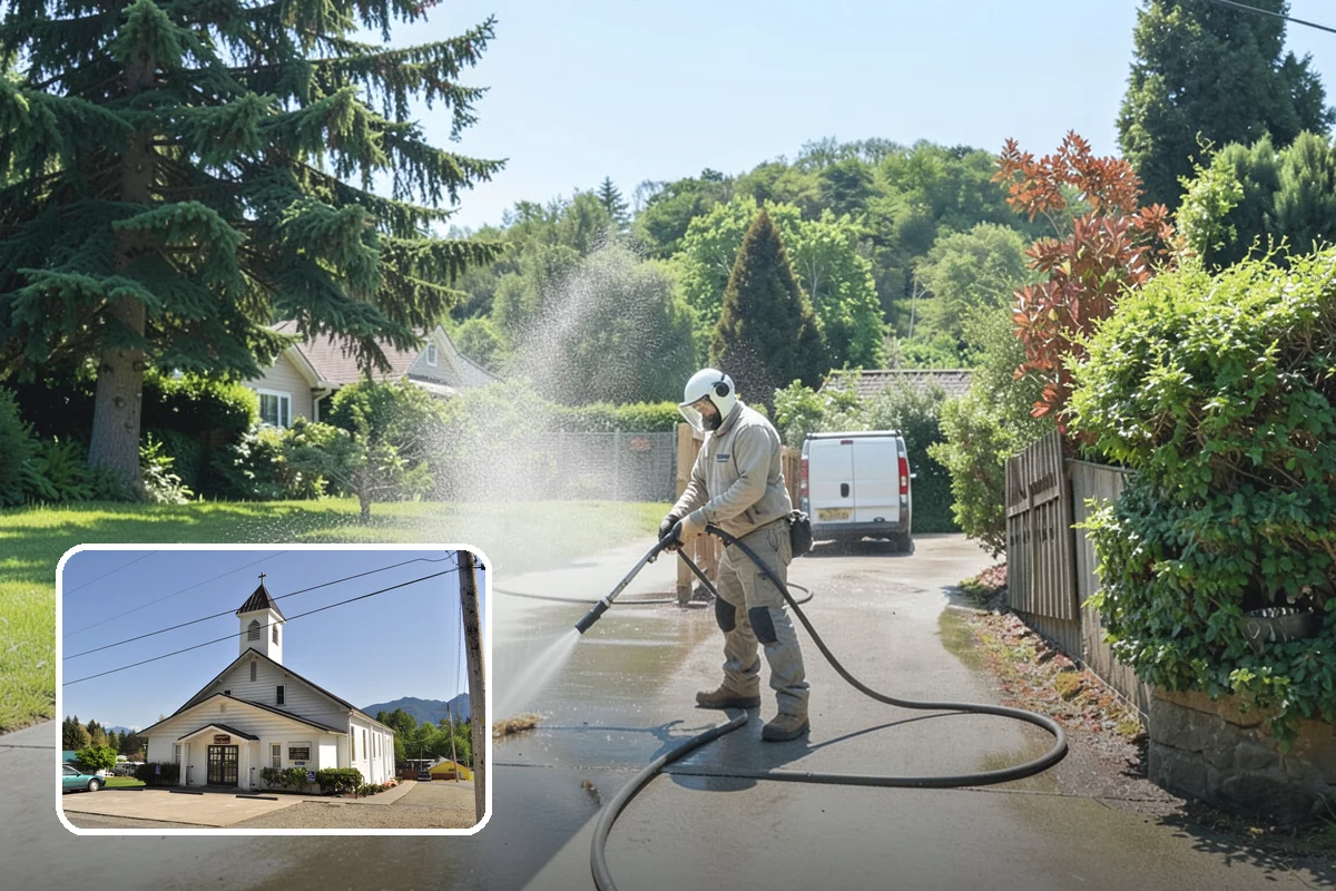 Battery Acid Stain Removal in Concrete, Skagit County, WA - Neutralizes acid to halt ongoing concrete damage