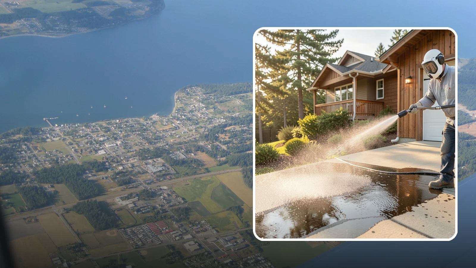 Battery Acid Stain Removal in Coupeville, Island County, WA - Specialized neutralization and removal of battery acid stains and etching from concrete and garage floors.