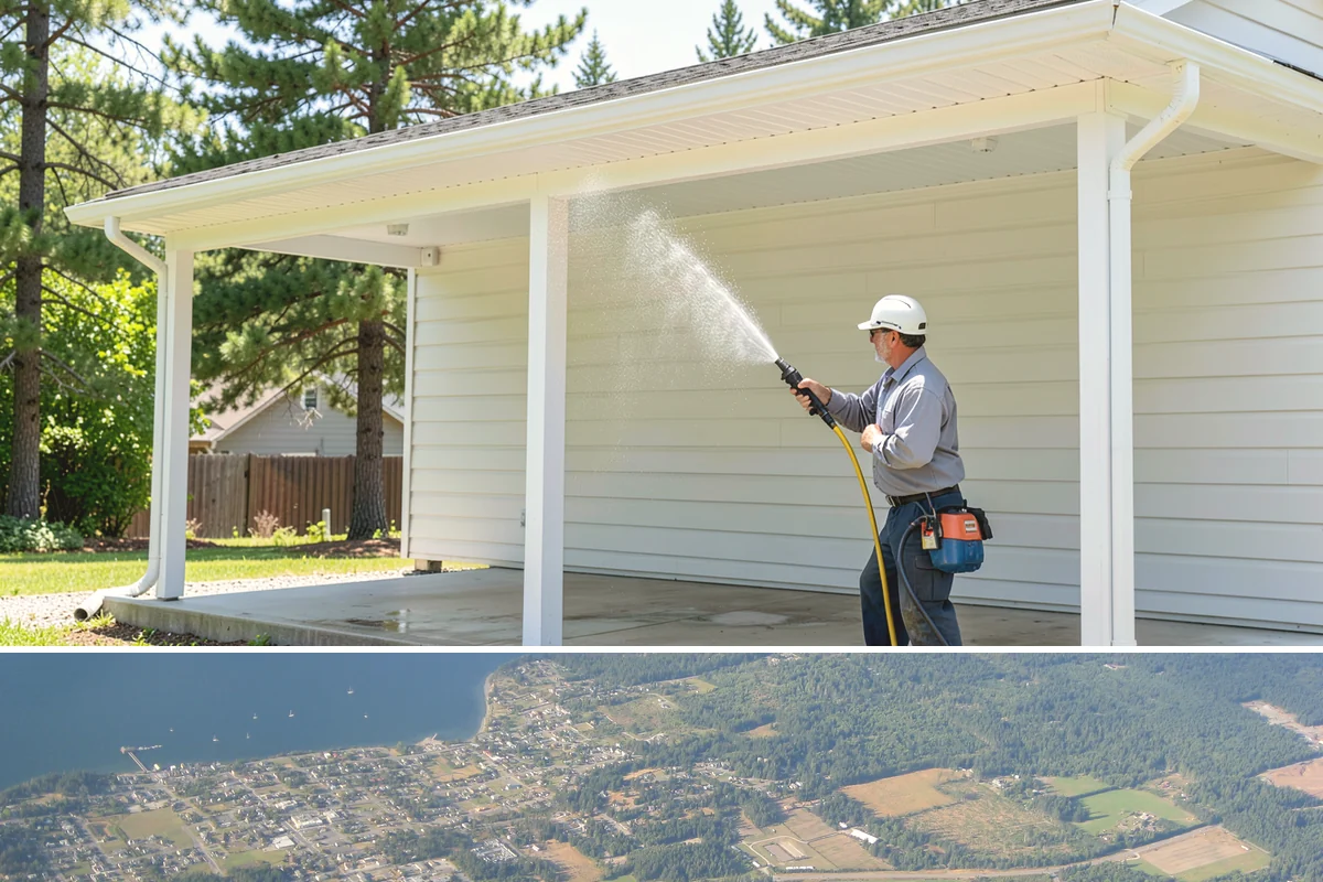 Battery Acid Stain Removal in Coupeville, Island County, WA - Battery acid stains are best treated promptly year-round, with dry indoor garage conditions making cleanup and any sealing easier.